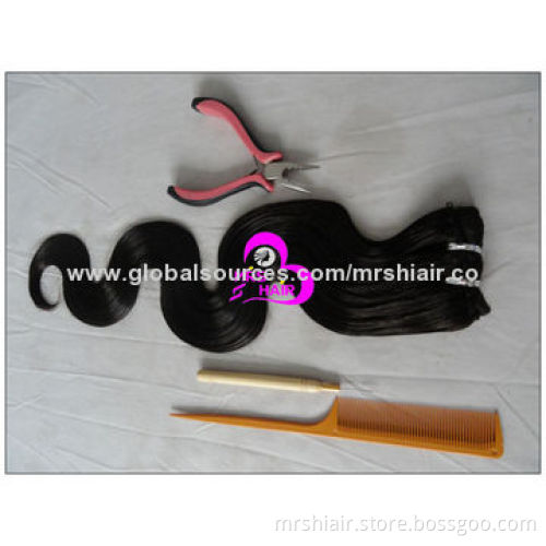 20-inch Natural Color Body Wave Brazilian Hair Swift Extension